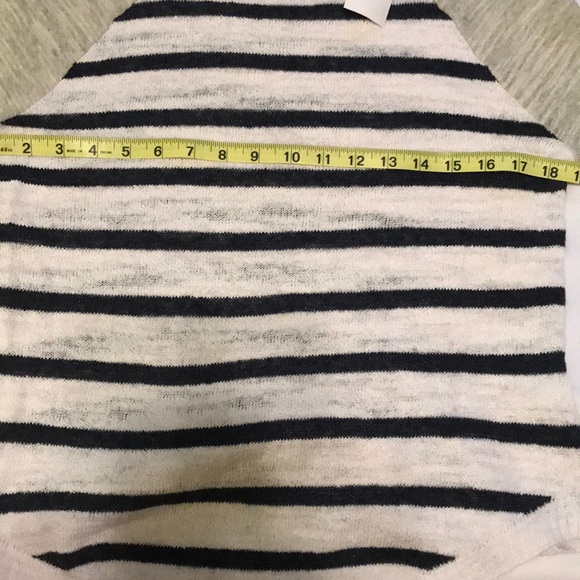 Jcrew Factory baseball sleeve linen sweater - Picture 5 of 8